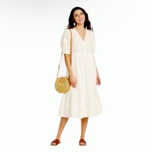 Universal Thread White Midi Dress